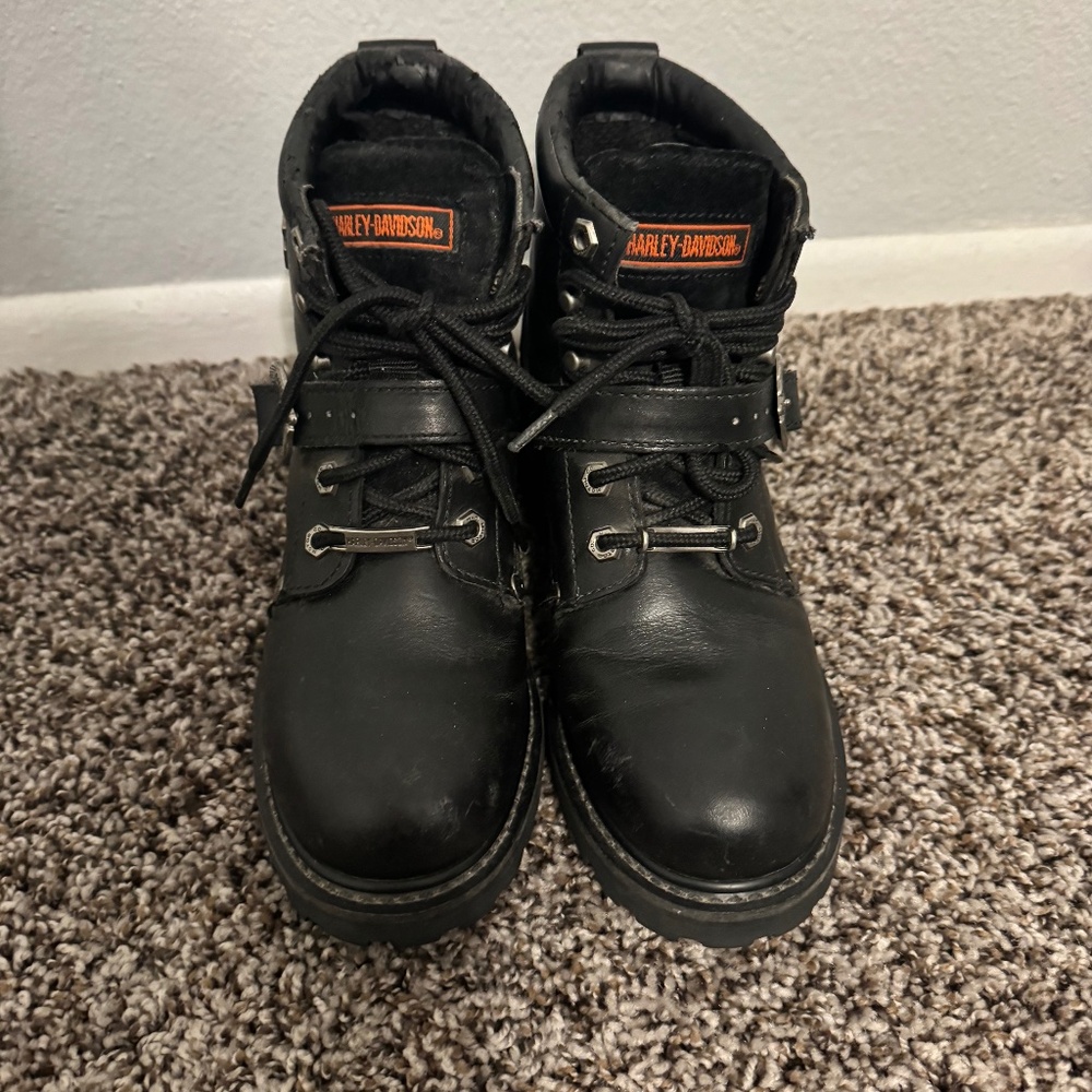 Vintage Early 2000's Women's Harley Boots - Excellent condition, worn 3 times